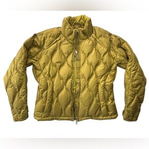 Vintage Obermeyer Women’s Weather System Green Ski Jacket Down + Feather Size 12